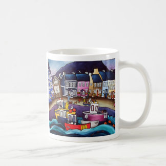 Aberaeron-catch-of-the-day by Helen E... Coffee Mug