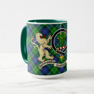 Abercrombie Badge & Tartan Personalized Mug