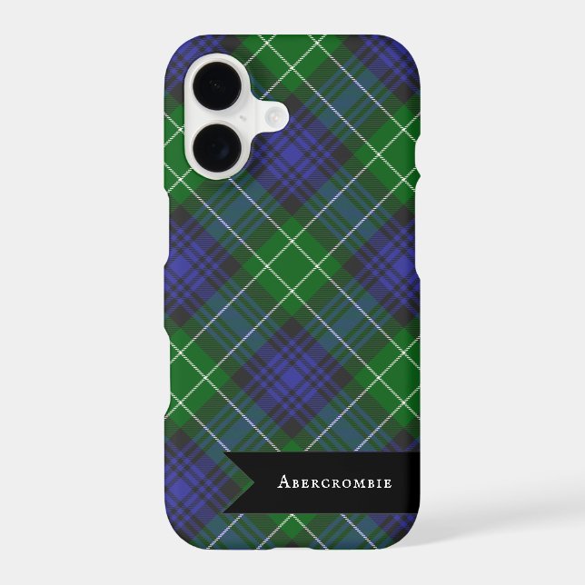 Abercrombie Blue Green Tartan Plaid Scottish (Back)