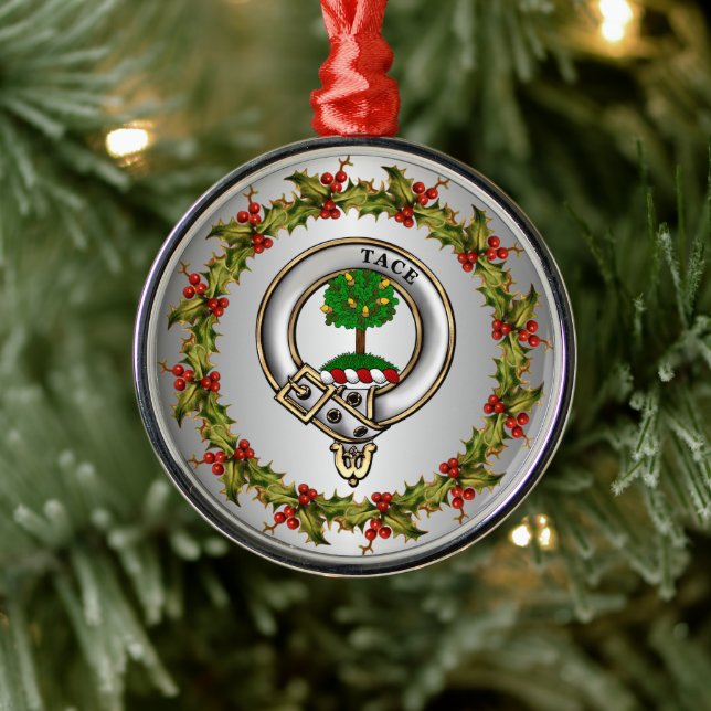 Abercrombie Clan Badge Metal Tree Decoration (Tree)
