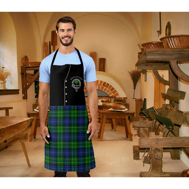 Abercrombie Clan Badge & Tartan Kilt Apron (Creator Uploaded)