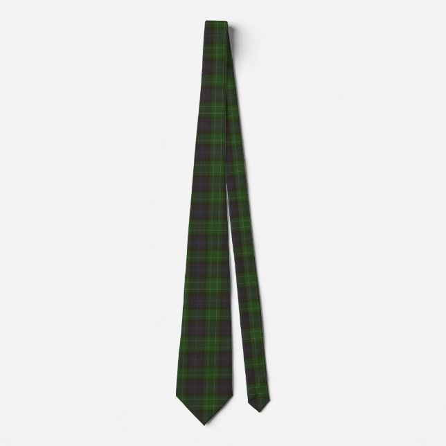 Abercrombie Clan Tartan Tie (Front)