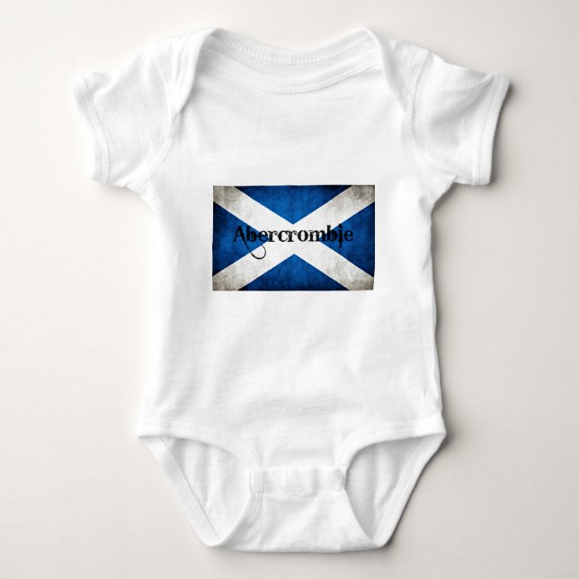 Abercrombie Grunge Flag Baby Bodysuit (Front)