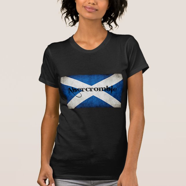 Abercrombie Grunge Flag T-Shirt (Front)
