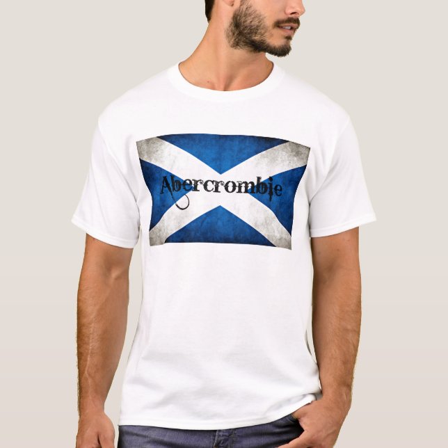 Abercrombie Grunge Flag T-Shirt (Front)