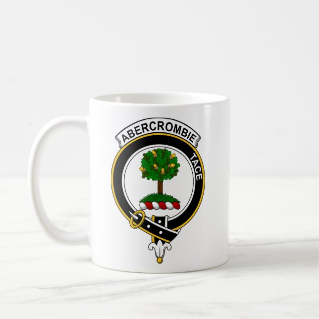 Abercrombie Tartan Coffee Mug - size 11oz (Left)