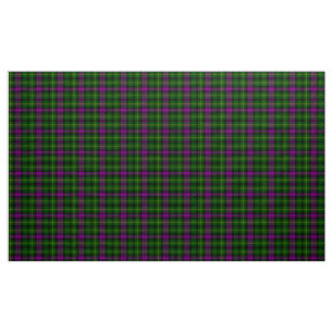 Abercrombie Tartan Purple and Green Plaid Fabric