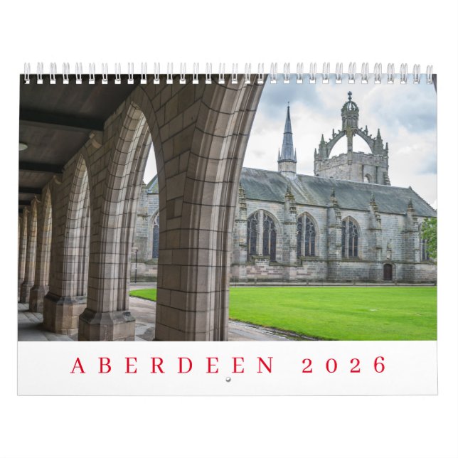 Aberdeen 2026 calendar (Cover)