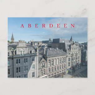 Aberdeen Castle Street view postcard