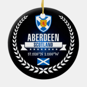 Aberdeen Ceramic Tree Decoration