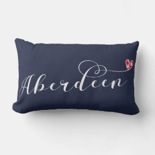 Aberdeen Flag Heart, Aberdonian Lumbar Cushion