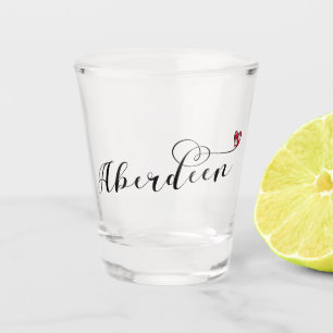 Aberdeen Flag Heart, Aberdonian Shot Glass
