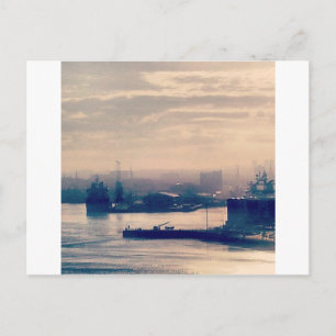 Aberdeen Harbour Postcard