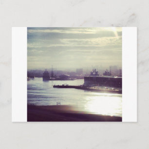 Aberdeen Harbour Postcard