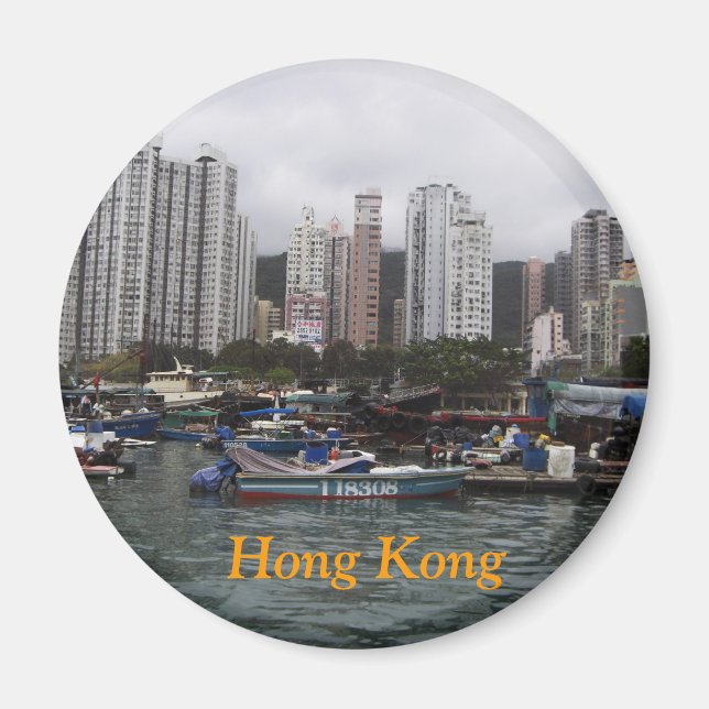 Aberdeen, Hong Kong magnet (Front)