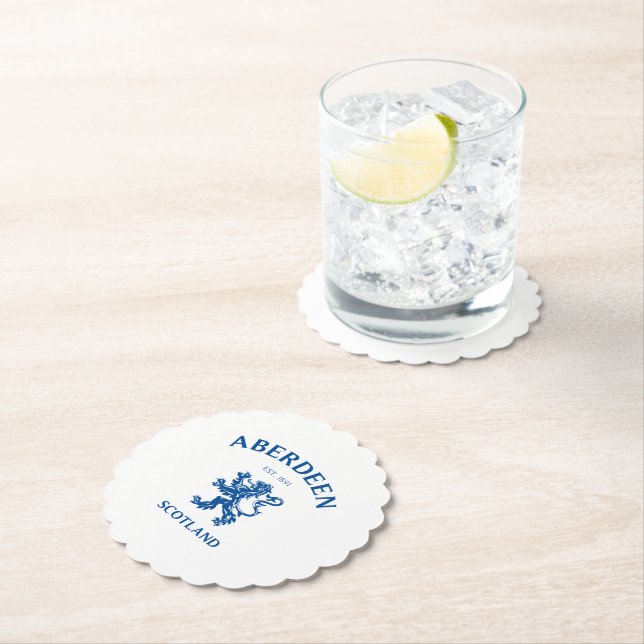 ABERDEEN PAPER COASTER (Insitu)