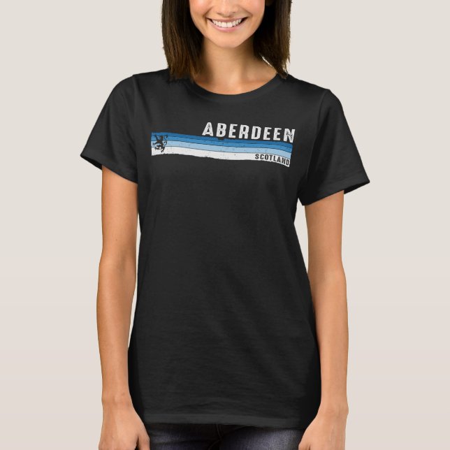 Aberdeen Scotland Scottish Pride Iconic Souvenir G T-Shirt (Front)