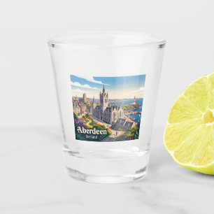 Aberdeen Scotland Shot Glass