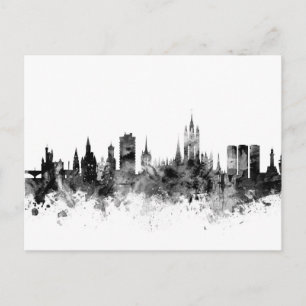 Aberdeen Scotland Skyline Postcard