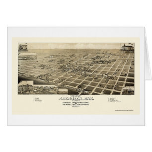 Aberdeen, SD Panoramic Map - 1883
