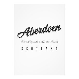 Aberdeen "Silver City with the Golden Sands" Photo Print