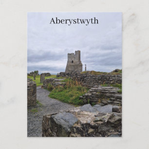 Aberystwyth Castle Postcard