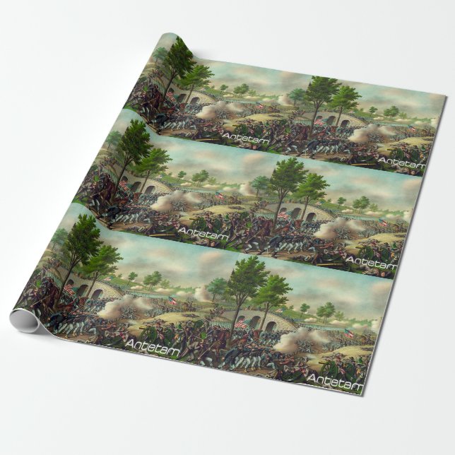 ABH Antietam Wrapping Paper (Unrolled)