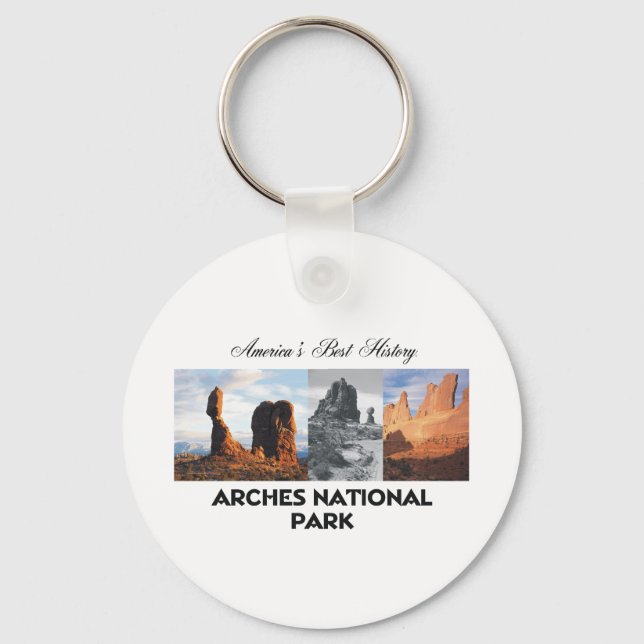 ABH Arches Key Ring (Front)