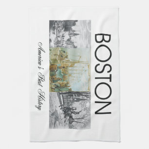 ABH Boston Tea Towel