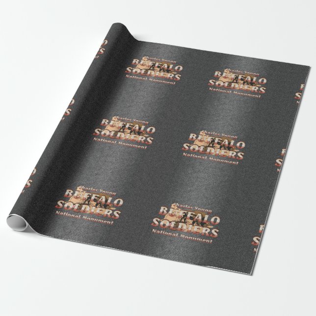 ABH Buffalo Soldiers Wrapping Paper (Unrolled)
