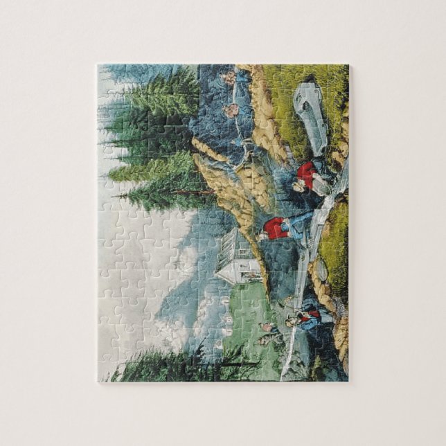 ABH California Gold Rush Jigsaw Puzzle (Vertical)