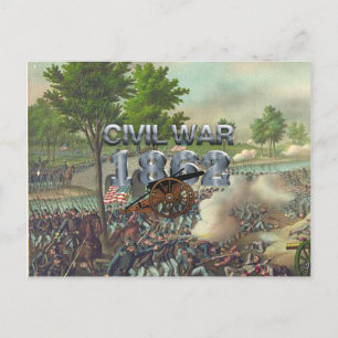 ABH Civil War 1862 Postcard