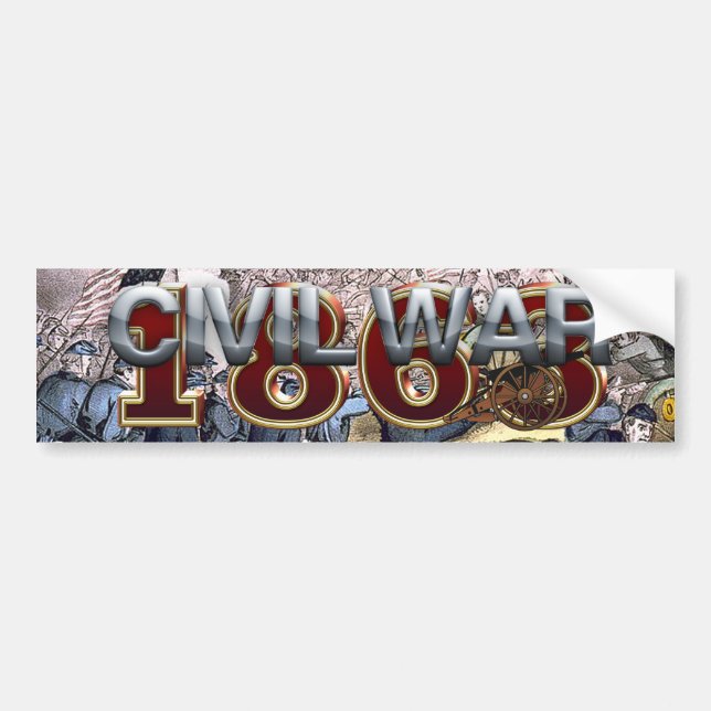 ABH Civil War 1863 Bumper Sticker (Front)