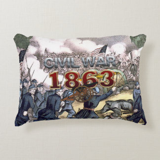 ABH Civil War 1863 Decorative Cushion