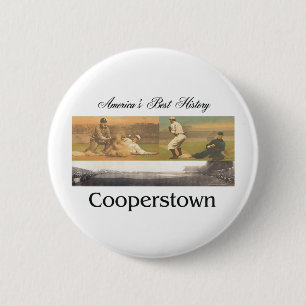 ABH Cooperstown 6 Cm Round Badge
