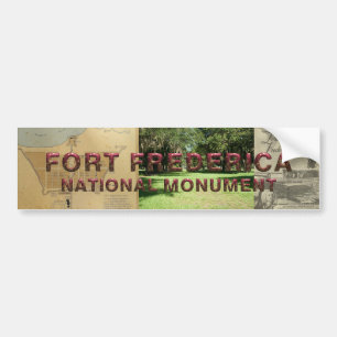 ABH Fort Frederica National Monument Bumper Sticker