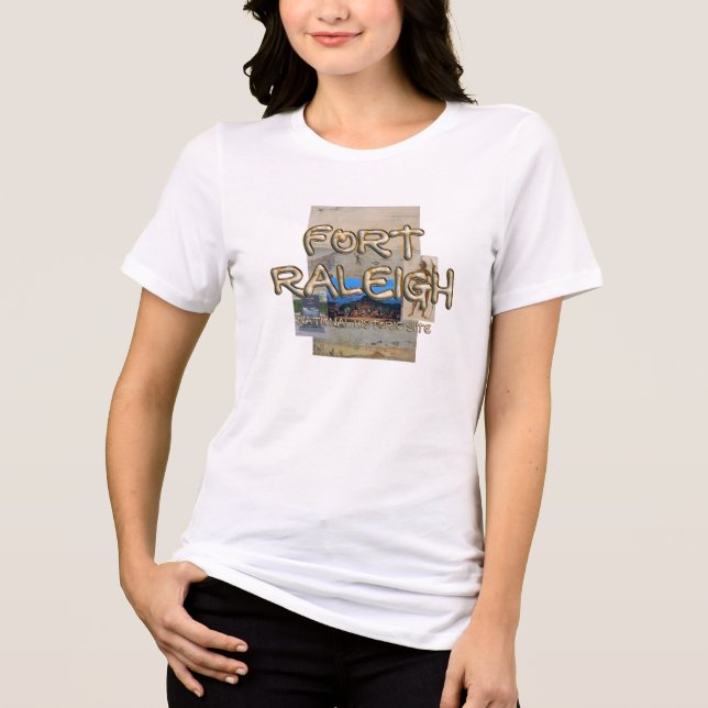 ABH Fort Raleigh Ladies T-Shirts (Front)