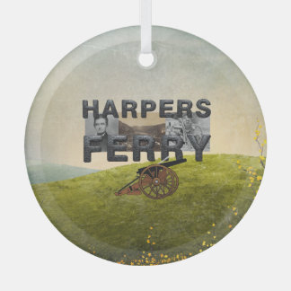 ABH Harpers Ferry Glass Tree Decoration