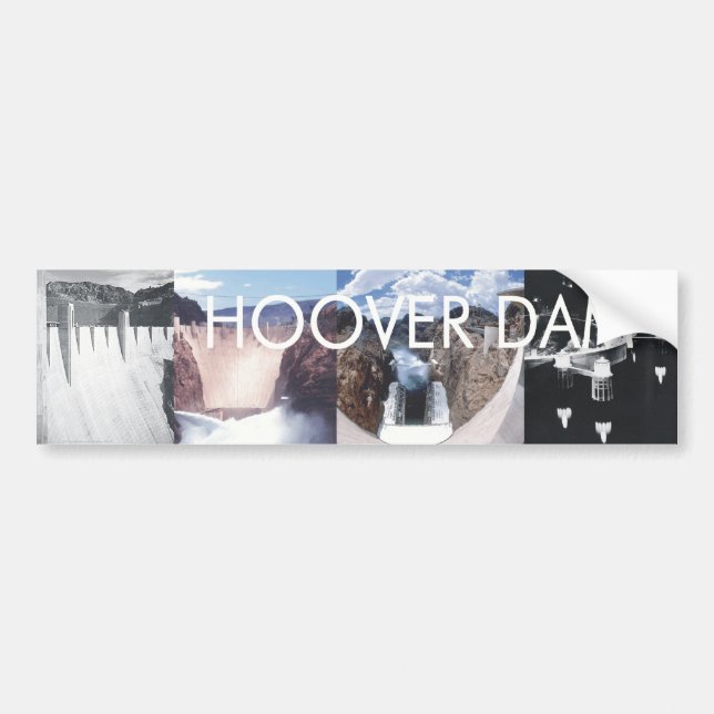 ABH Hoover Dam Bumper Sticker (Front)