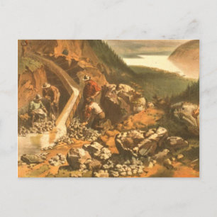ABH Klondike Gold Rush Postcard
