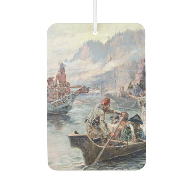 ABH Lewis and Clark NHS Car Air Freshener (Front)