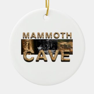 ABH Mammoth Cave Ceramic Tree Decoration