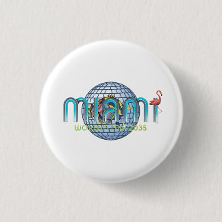 ABH Miami World's Fair 2035 3 Cm Round Badge