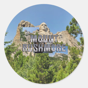 ABH Mount Rushmore Classic Round Sticker