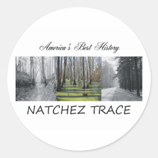 ABH Natchez Trace Classic Round Sticker