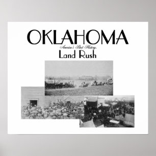 ABH Oklahoma Land Rush Poster
