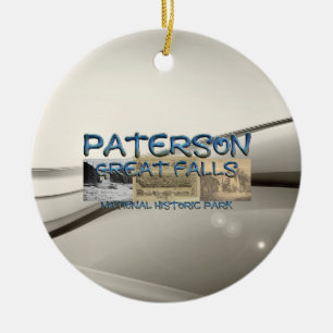 ABH Paterson Great Falls Ceramic Tree Decoration