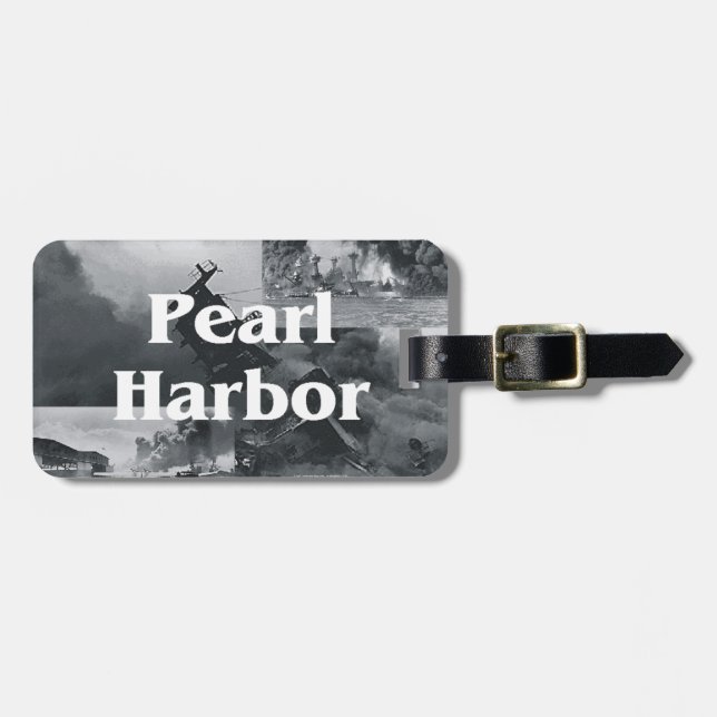 ABH Pearl Harbour Luggage Tag (Front Horizontal)