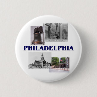 ABH Philadelphia 6 Cm Round Badge