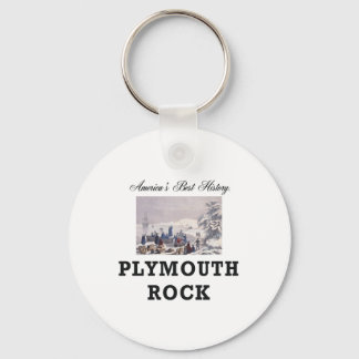 ABH Plymouth Rock Key Ring